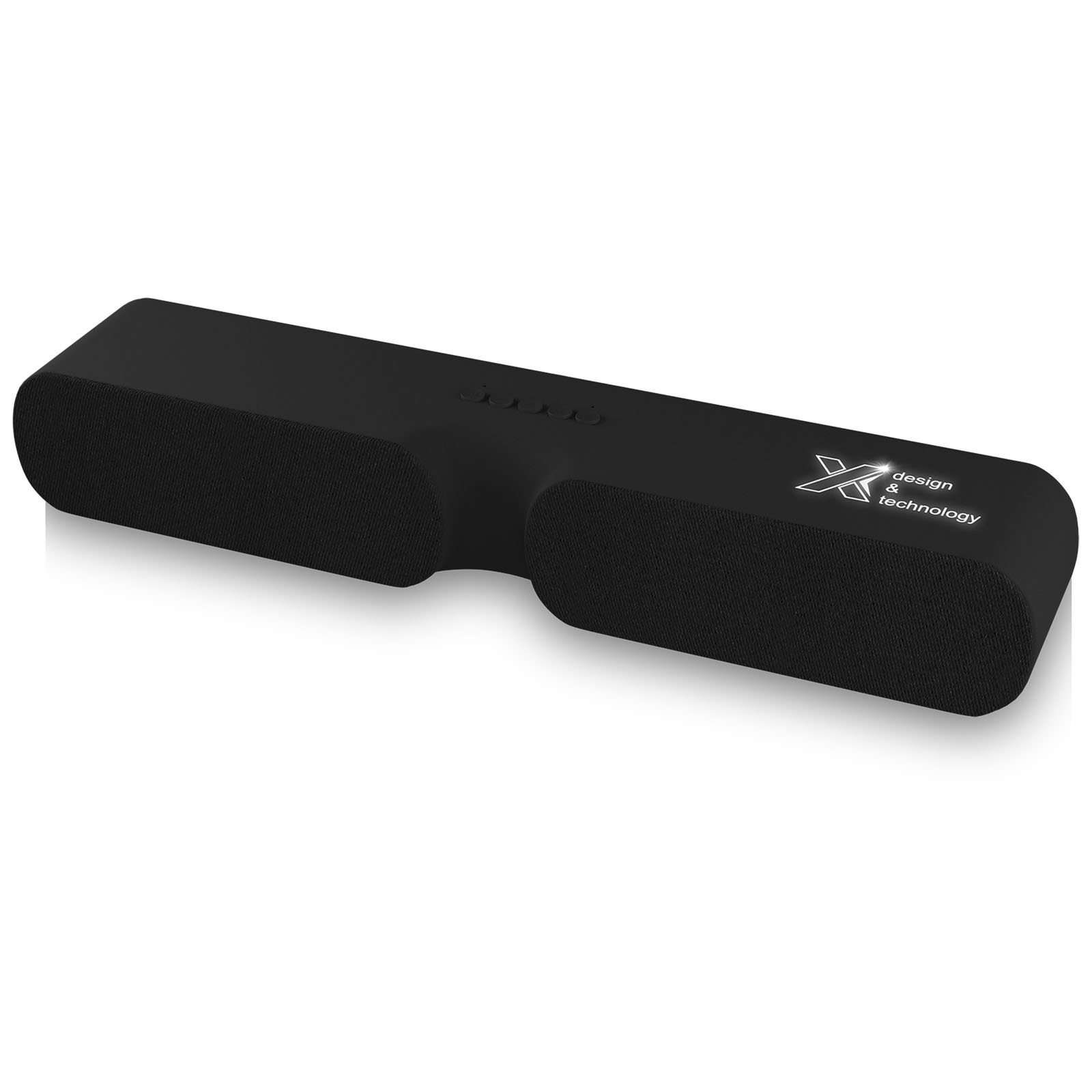 Light-Up Logo Bluetooth Sound Bar with Built-In Microphone - Shard End