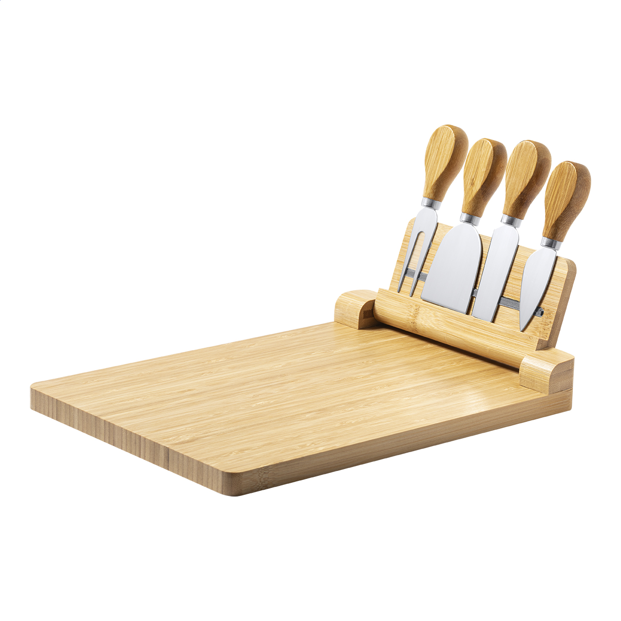 Bamboo Cheese Delight Set - Gloucester printed with logo