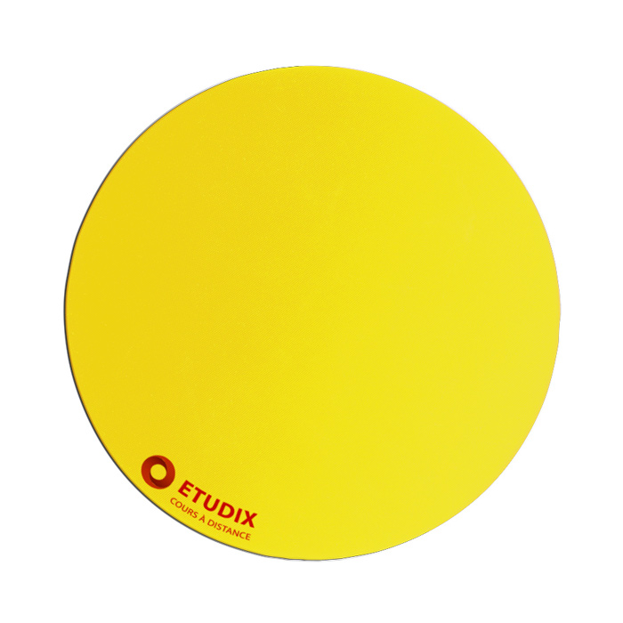 Silicone Mousepad with Circular Design - Yell