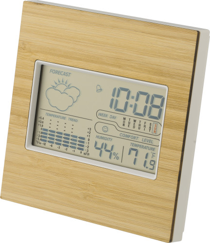 Multi-Functional Bamboo Weather Station - Uttoxeter