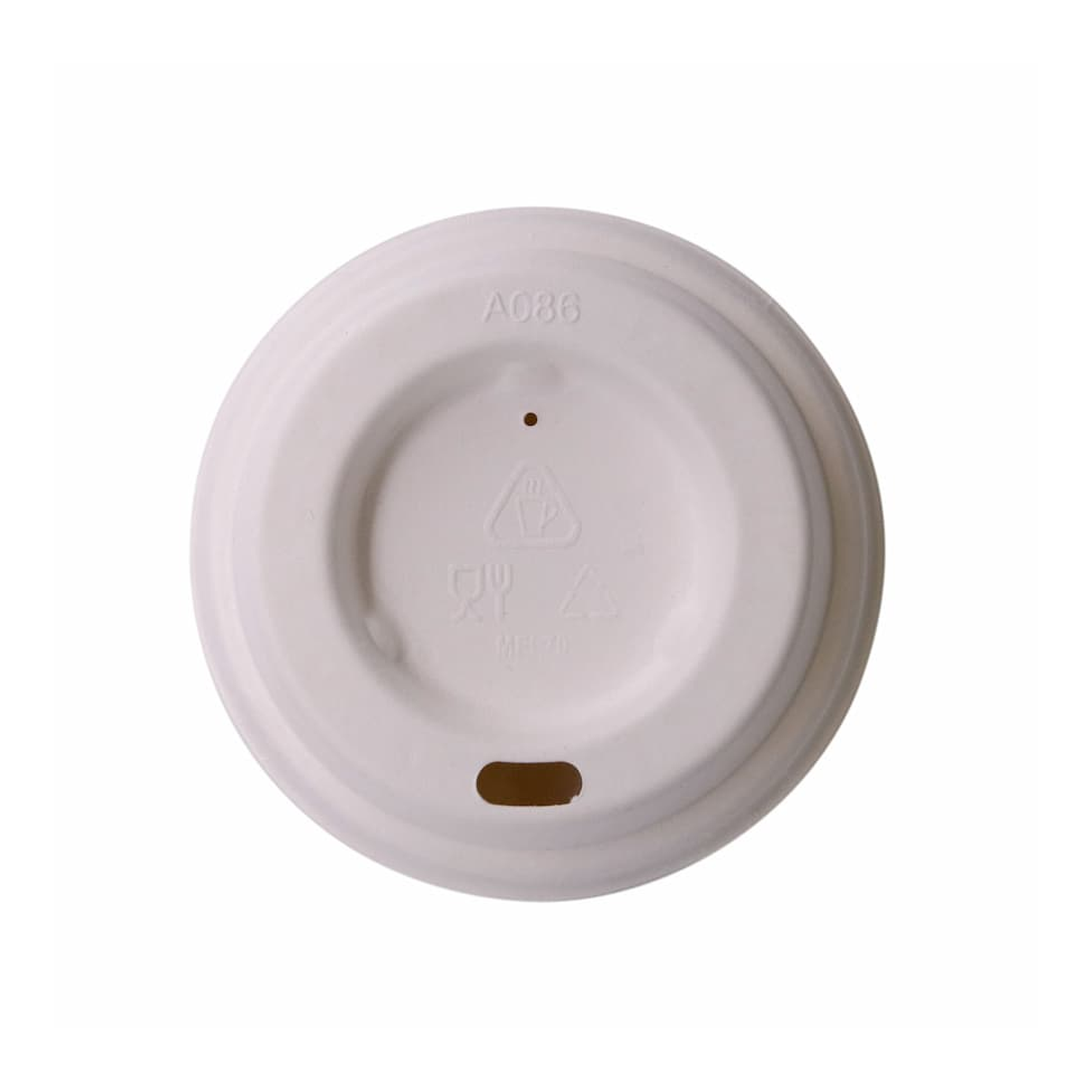 Green Eco-Lid for Hot Cups - Rosehearty