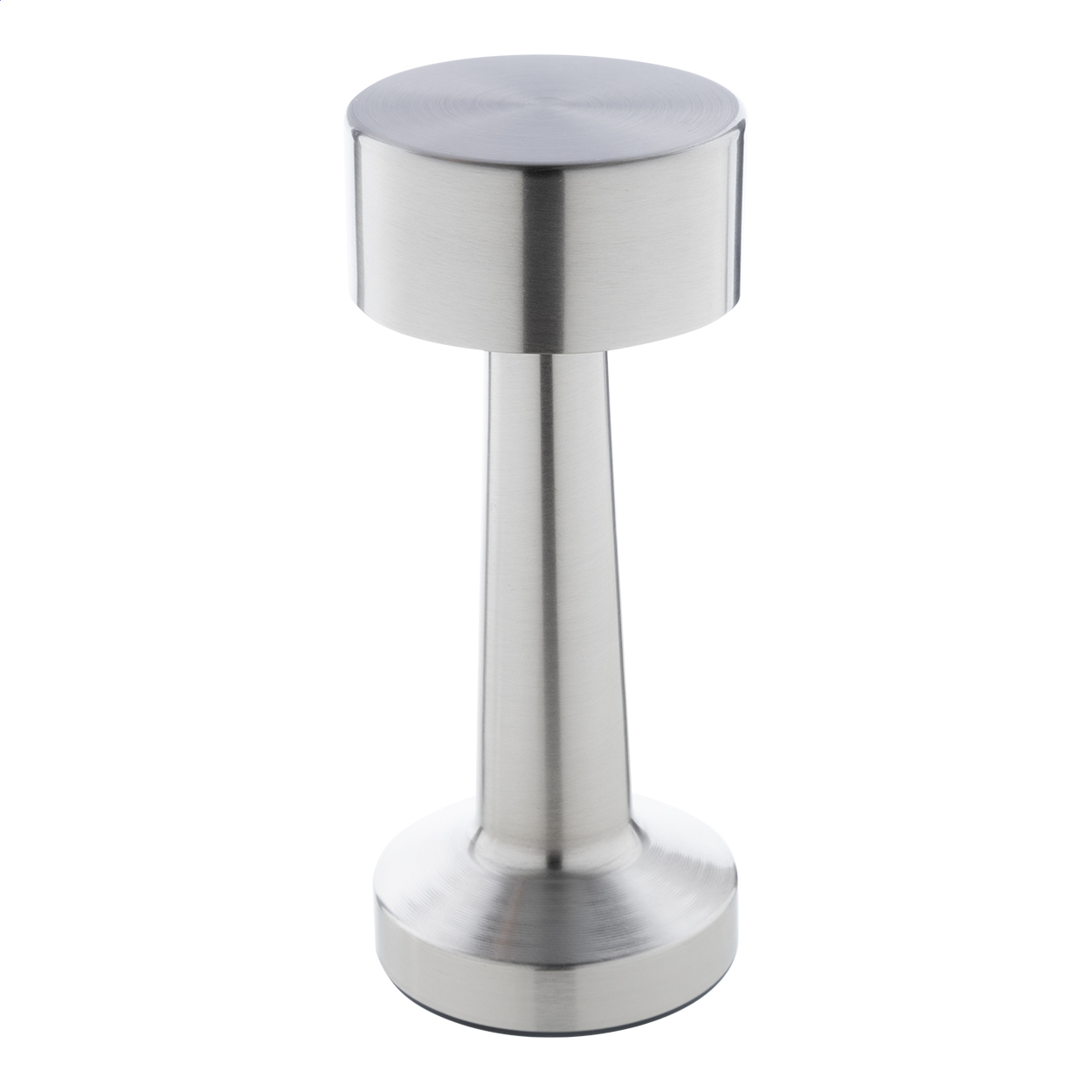 Flanagan stainless steel table lamp, 24 LEDs, 800 mAh, with logo printed with logo
