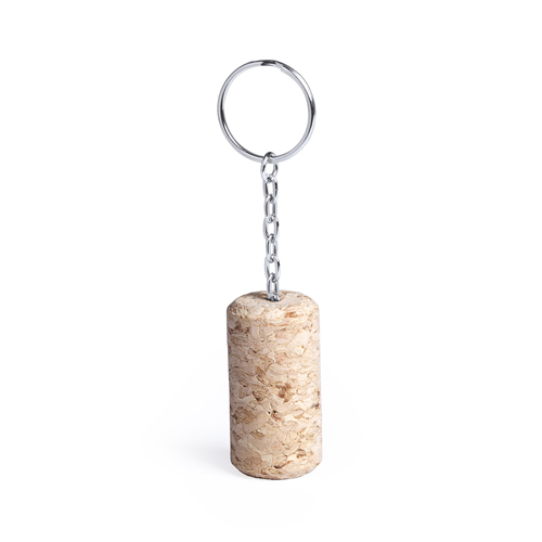 Natural Cork Winemaker Keyring - Trottiscliffe