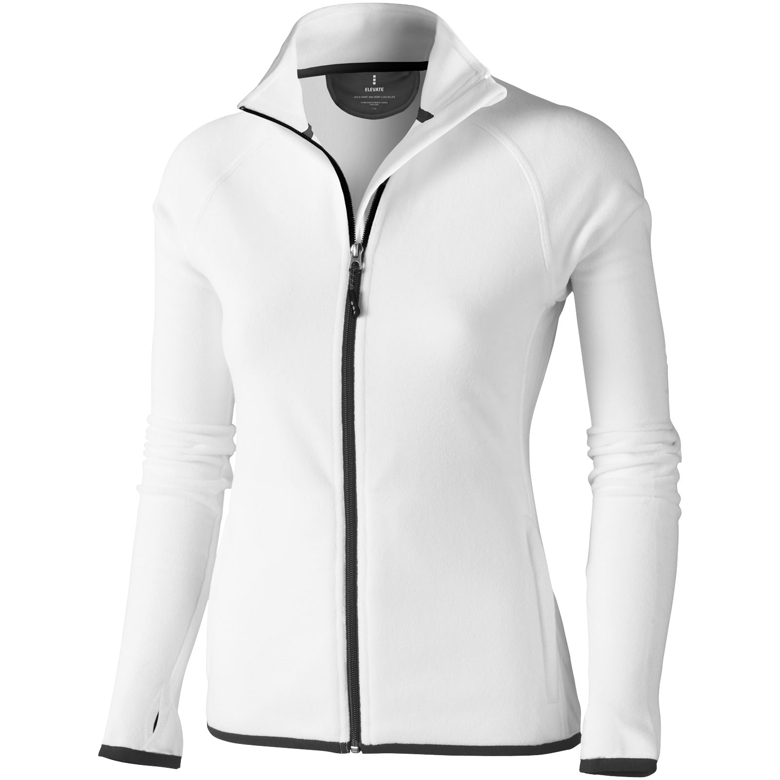 Women's Fitted Zip Fleece Jacket - Piddlehinton - Little Crosby