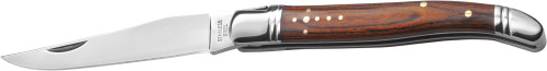 Exceptional Quality Steel and Pakkawood Pocket Knife - Glastonbury