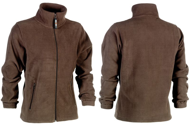 Women's Long Zipper Fleece Jacket - Abbeythorpe