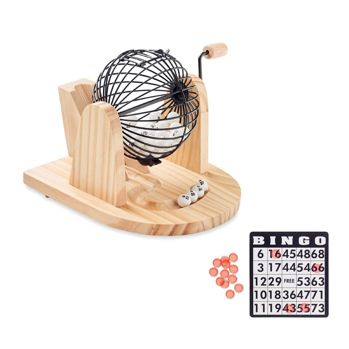 Wooden Bingo Game Set - Cruden Bay