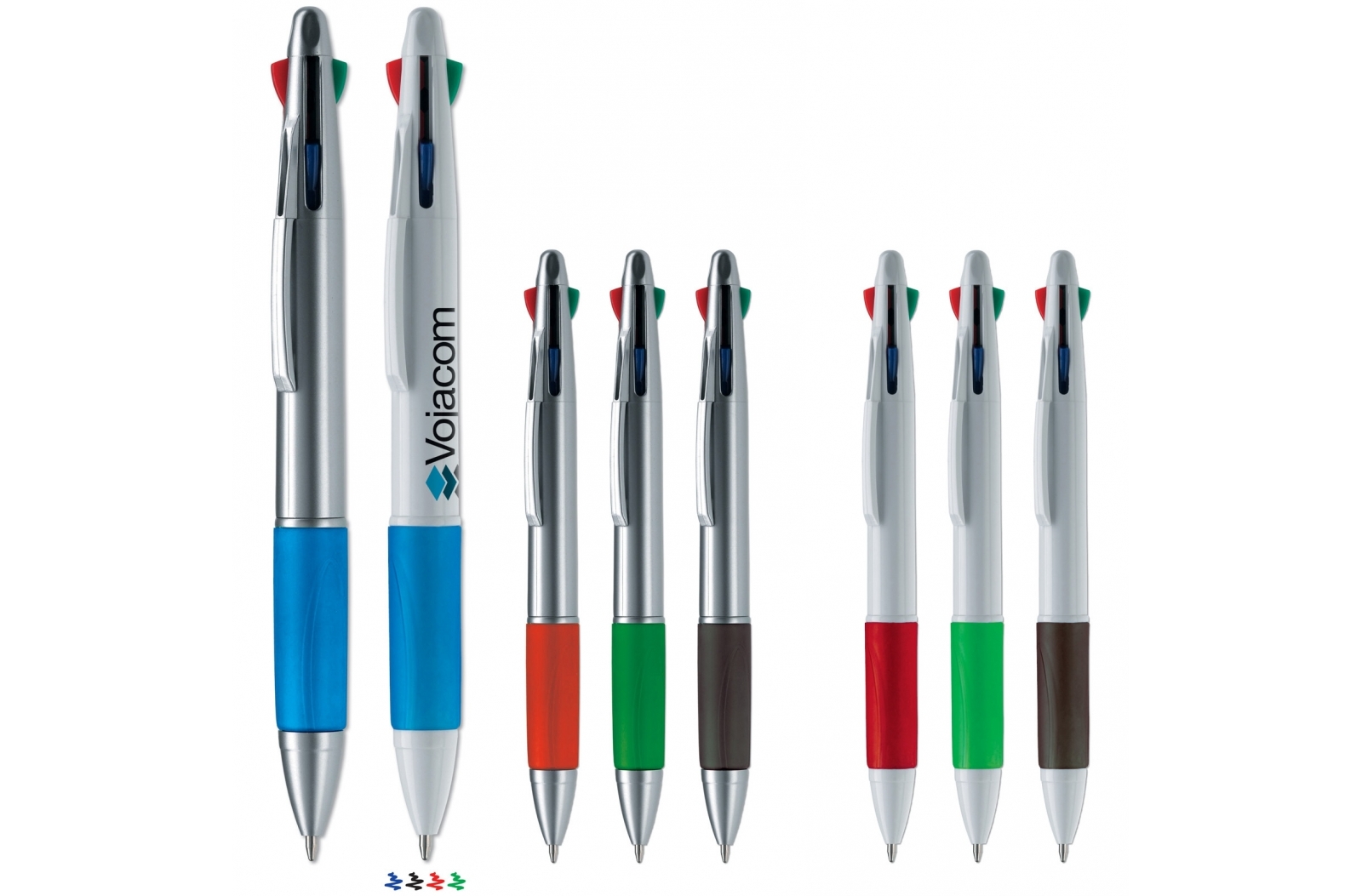 4-in-1 Multicolor Ball Pen - Alkborough