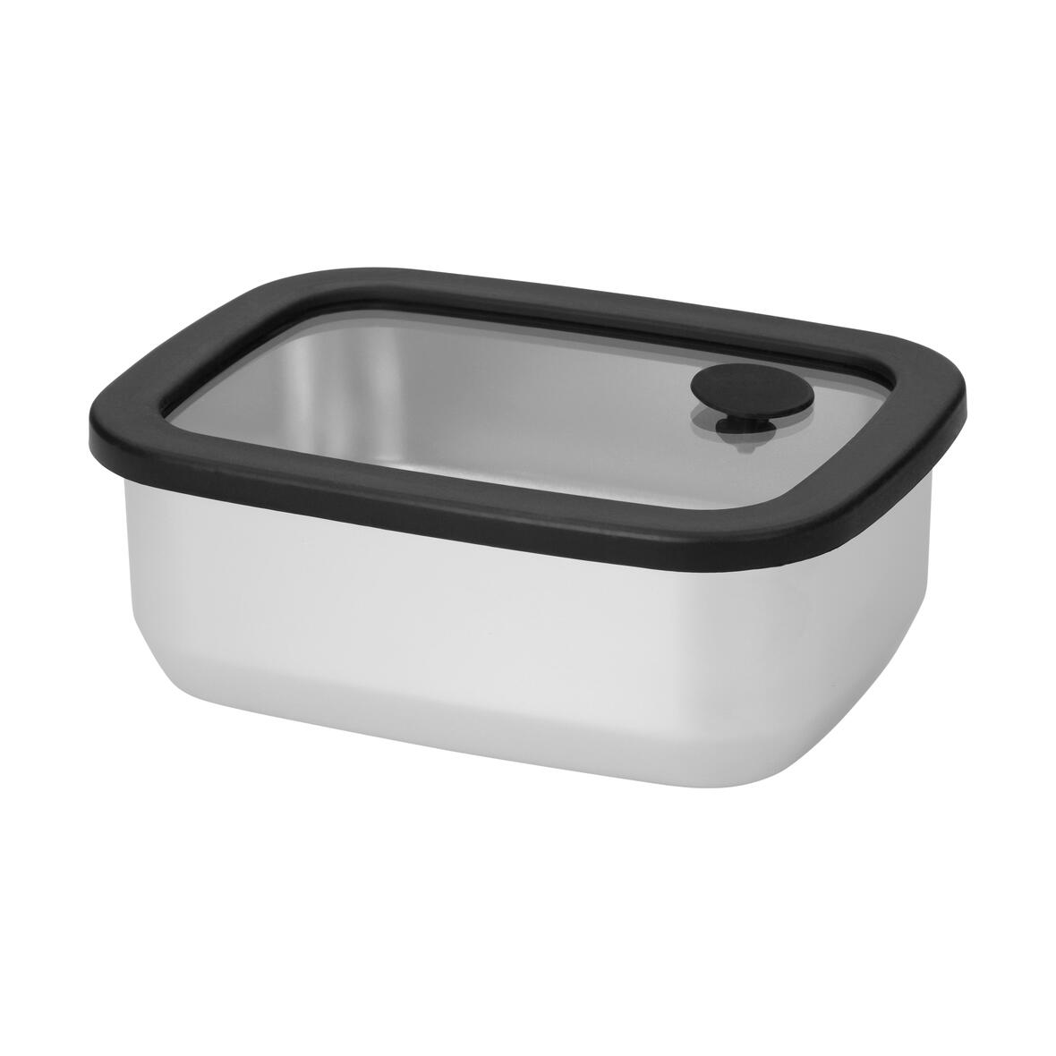 Steel & Glass Lunch Keeper - Redmarley D'Abitot printed with logo