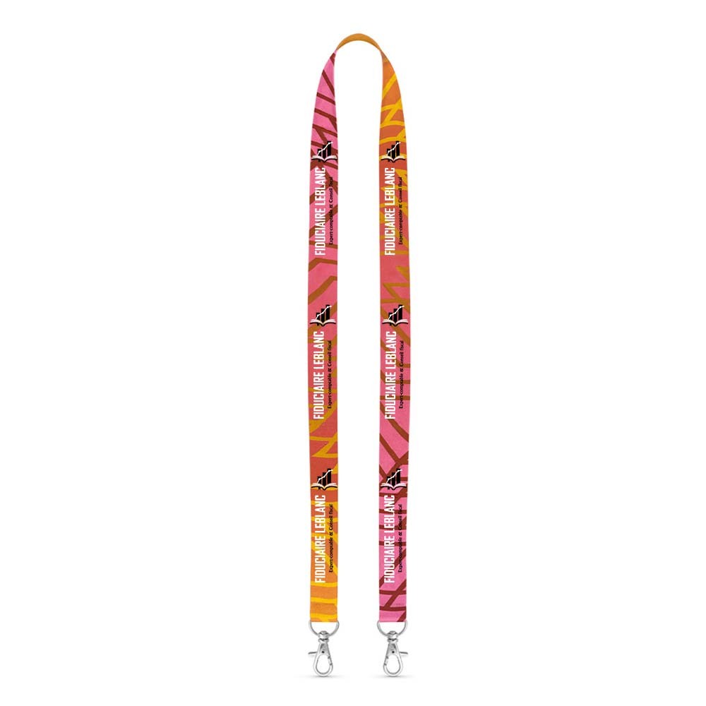 Double-Sided Custom Lanyard Duo - Thornbury
