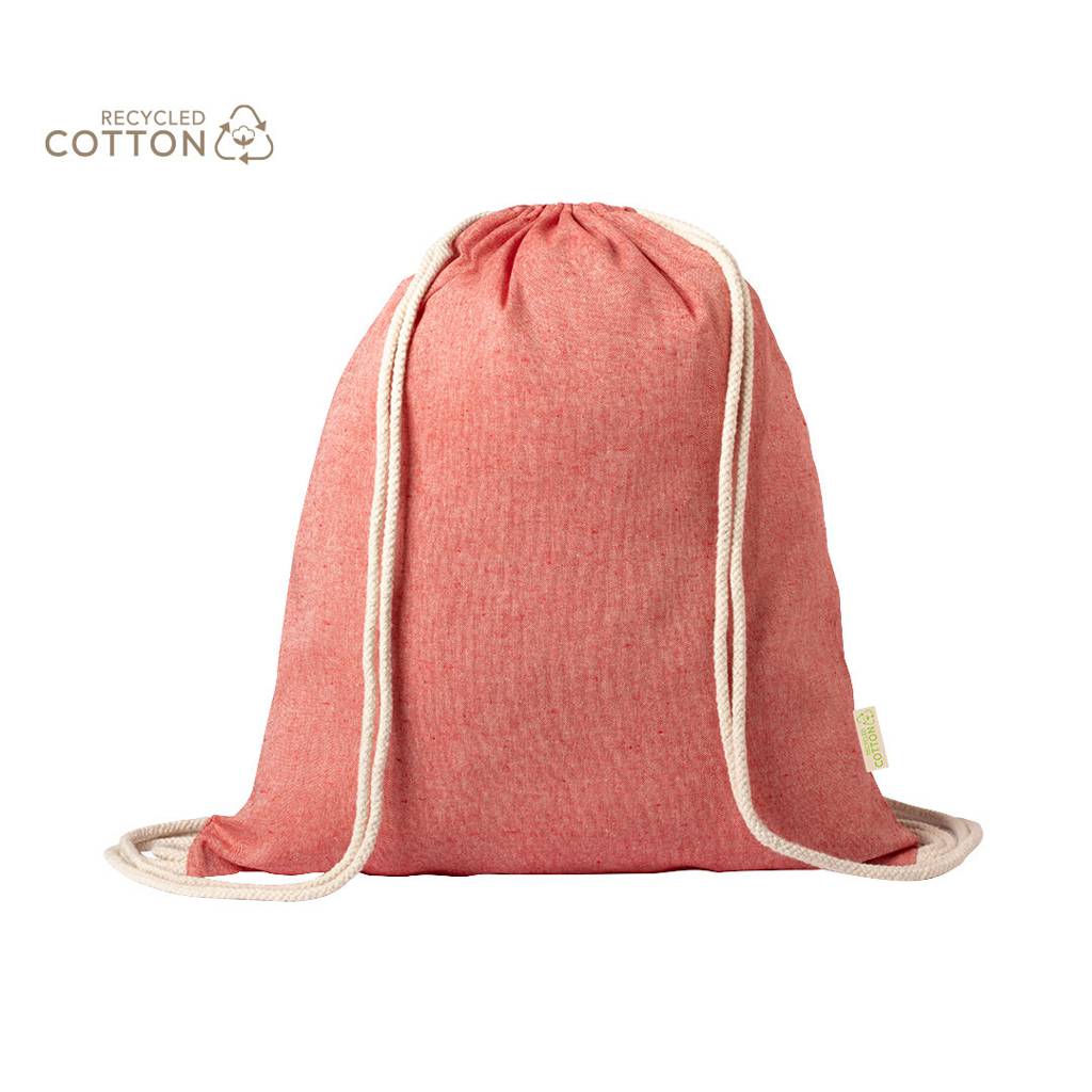 Drawstring backpack made of recycled cotton from the Nature line - Shere