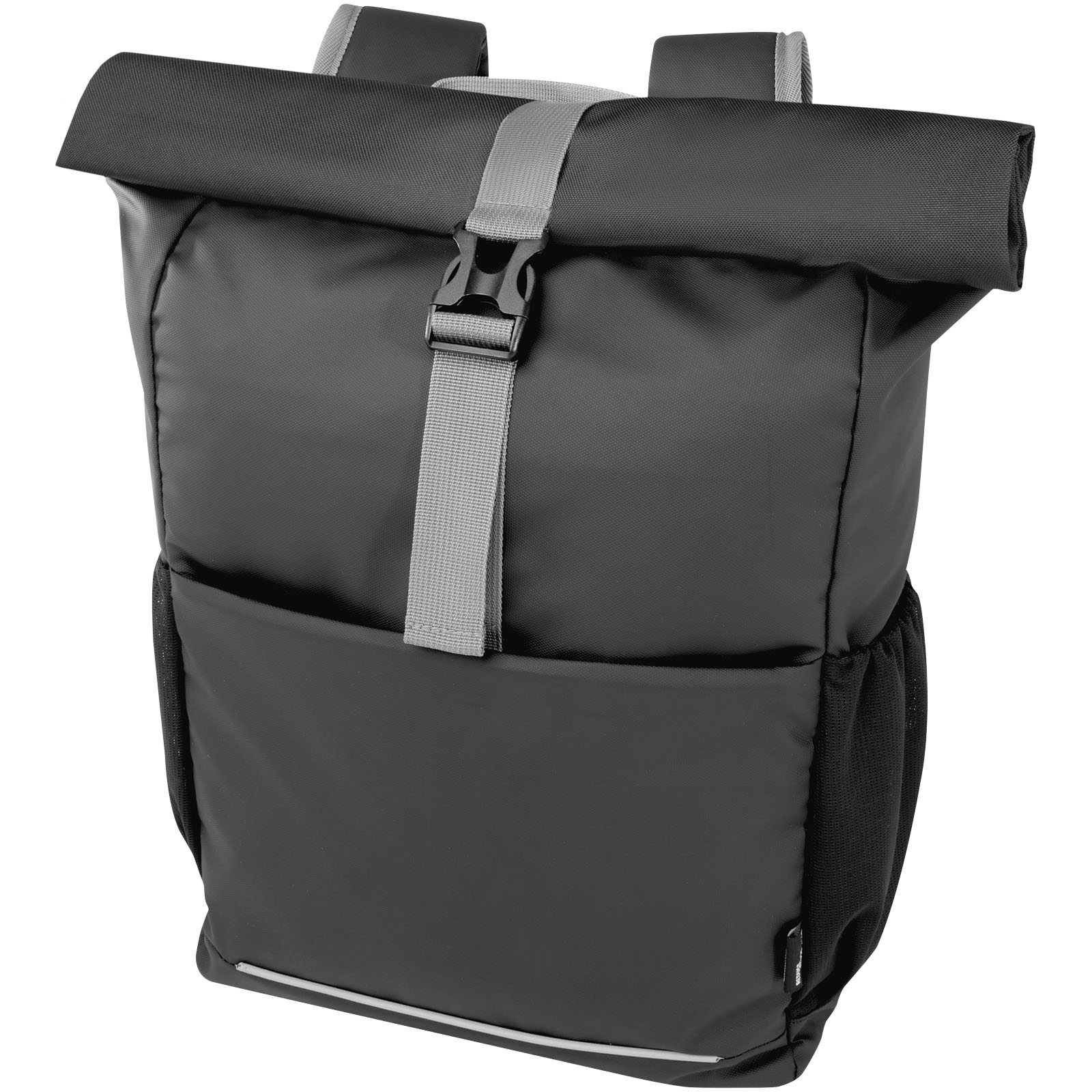 Aqua 15" GRS recycled water resistant roll-top bike bag 20L - Sutton-in-Ashfield
