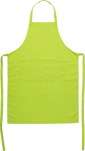 A blend of cotton and polyester apron with a front pocket - Headington