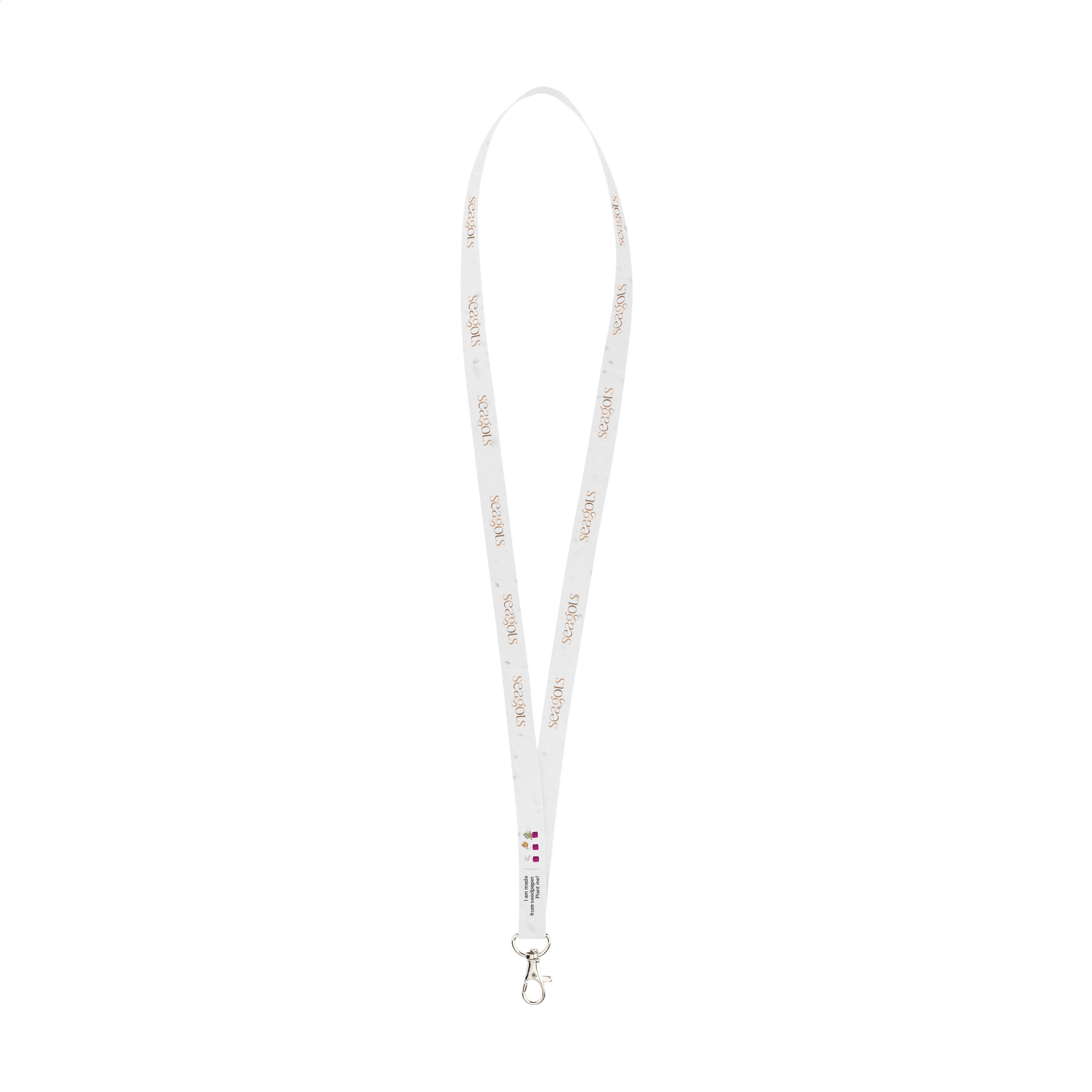 Bee-friendly Seed Paper Lanyard - Upper Dean - South Queensferry