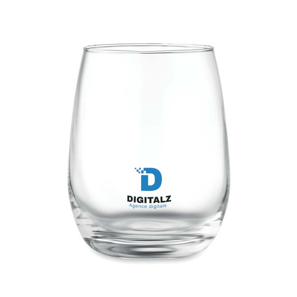 EcoGlass 420ml - Buxted - Selborne printed with logo