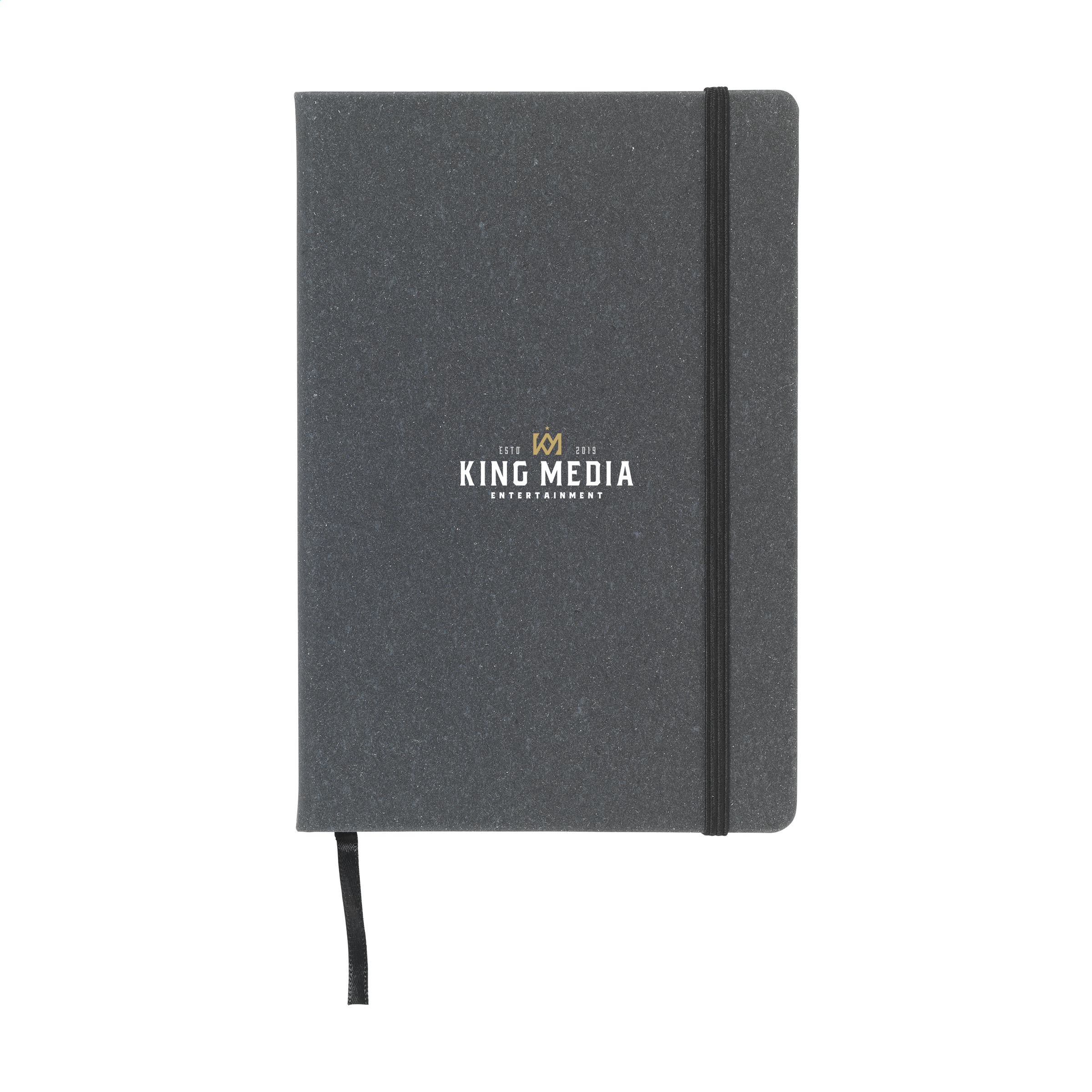 A5 Size Hardcover Notebook made from Recycled Leather Waste - Hook Norton