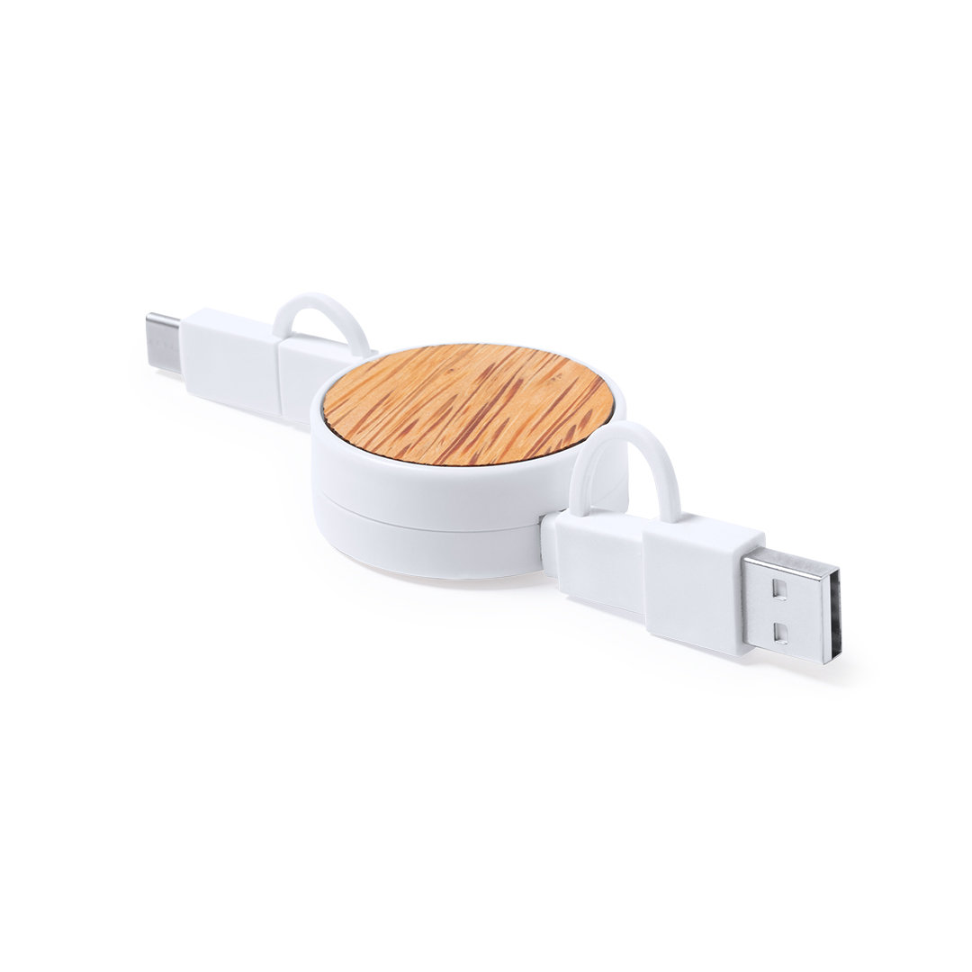 A USB extension cable from Coconut brand that is capable of both charging and transferring data - Ilford