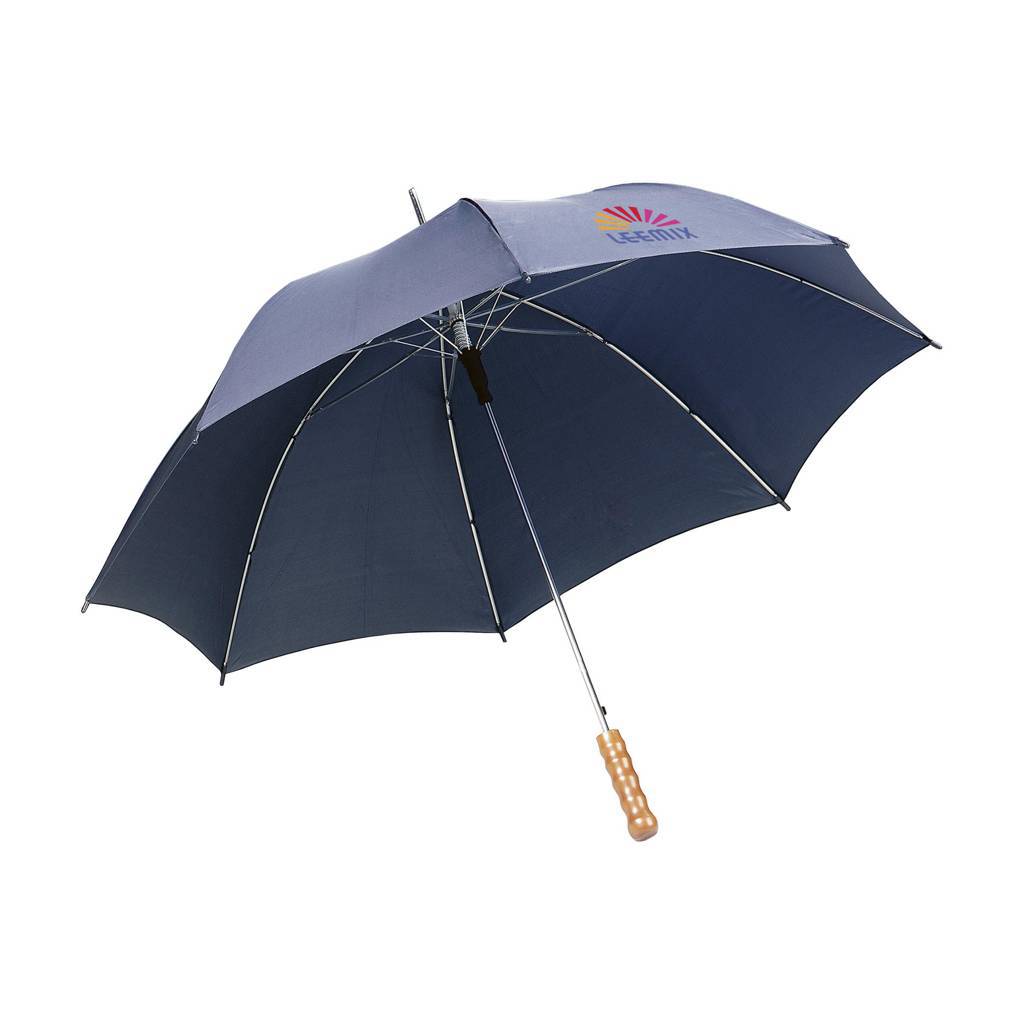 Automatic Telescopic Umbrella with Wood Handle - Lymington