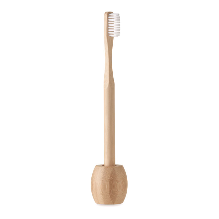 Bamboo Toothbrush with Stand - Bridge of Allan