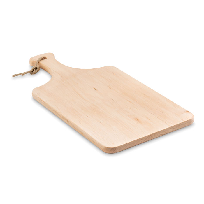 European Alder Wood Cutting Board with Handle and Cord Hanger - Bishop Auckland