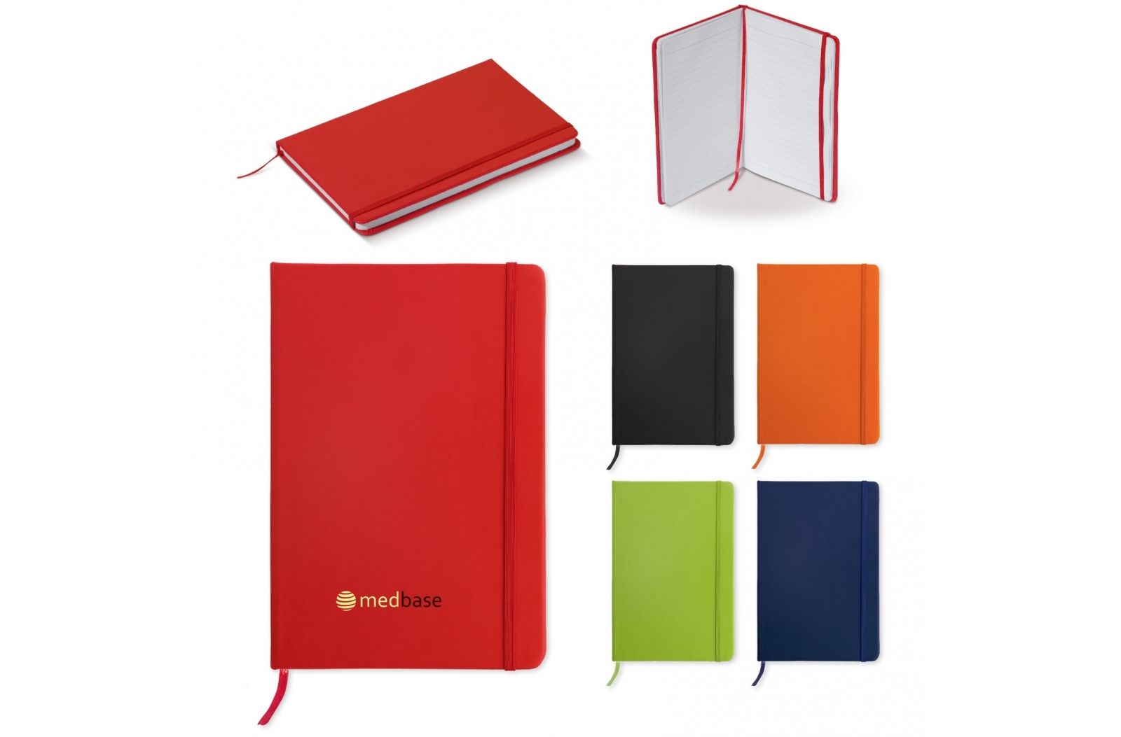 PU Elastic Strap Notebook - Aston Cantlow