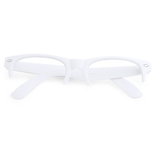 Classic Glossy White Eyeglass Frame - Ilminster