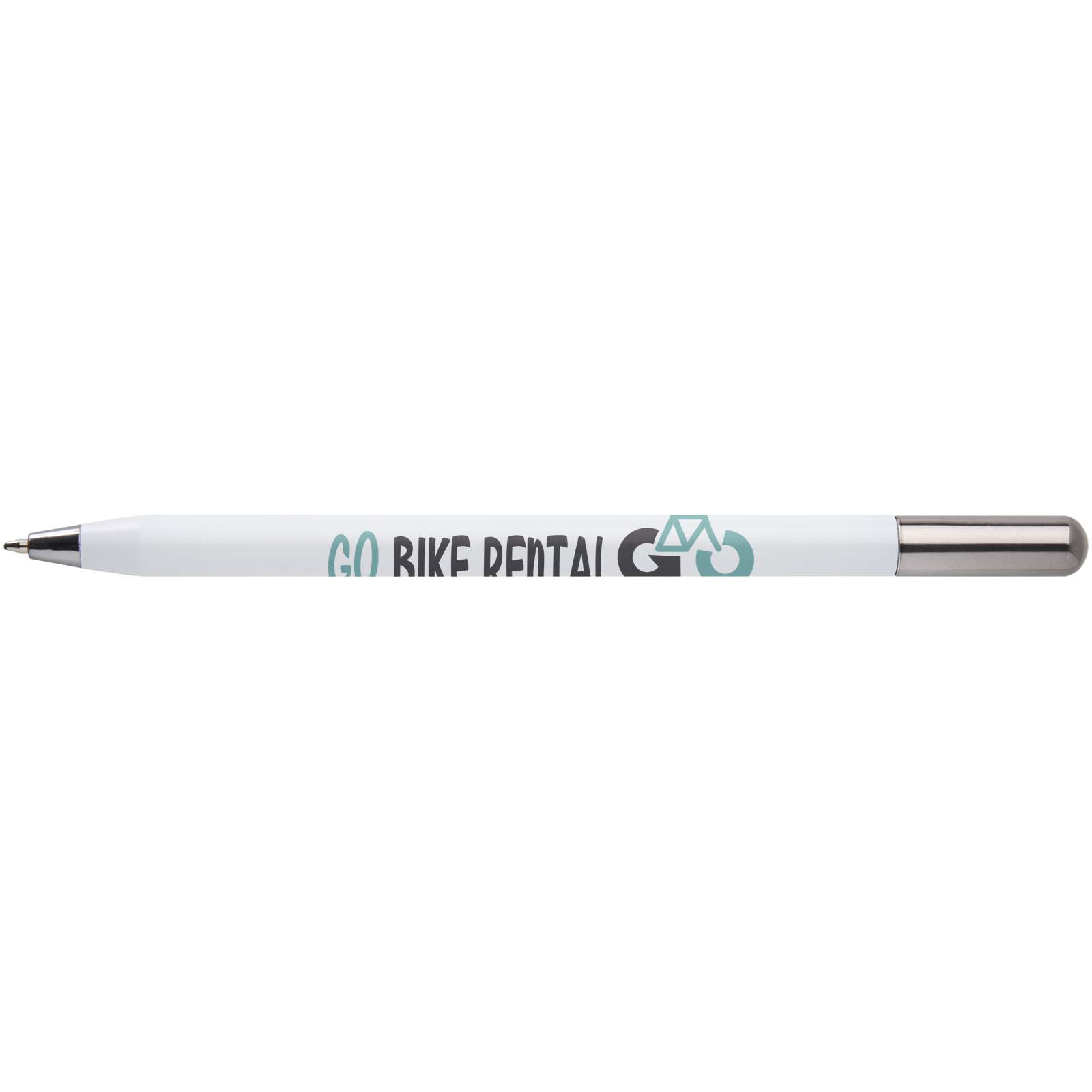 SMART ballpoint pen made from recycled aluminum with a twist mechanism (black ink)