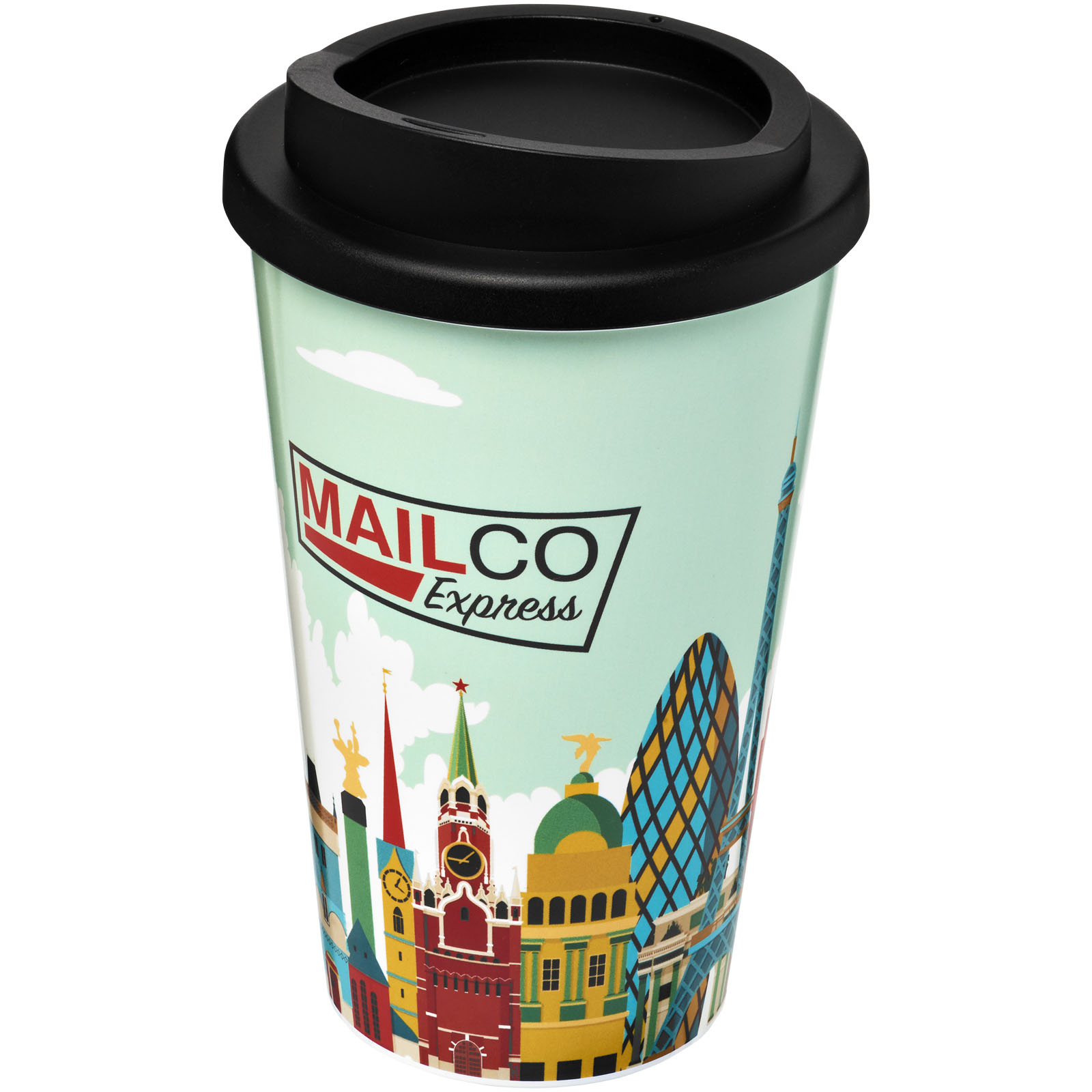Vaso de Plástico Reciclado de Doble Pared Aislada 350ml - Eastrop
