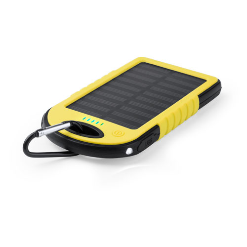 4000mAh Solar Rechargeable Power Bank with SOS LED Light - Lowestoft
