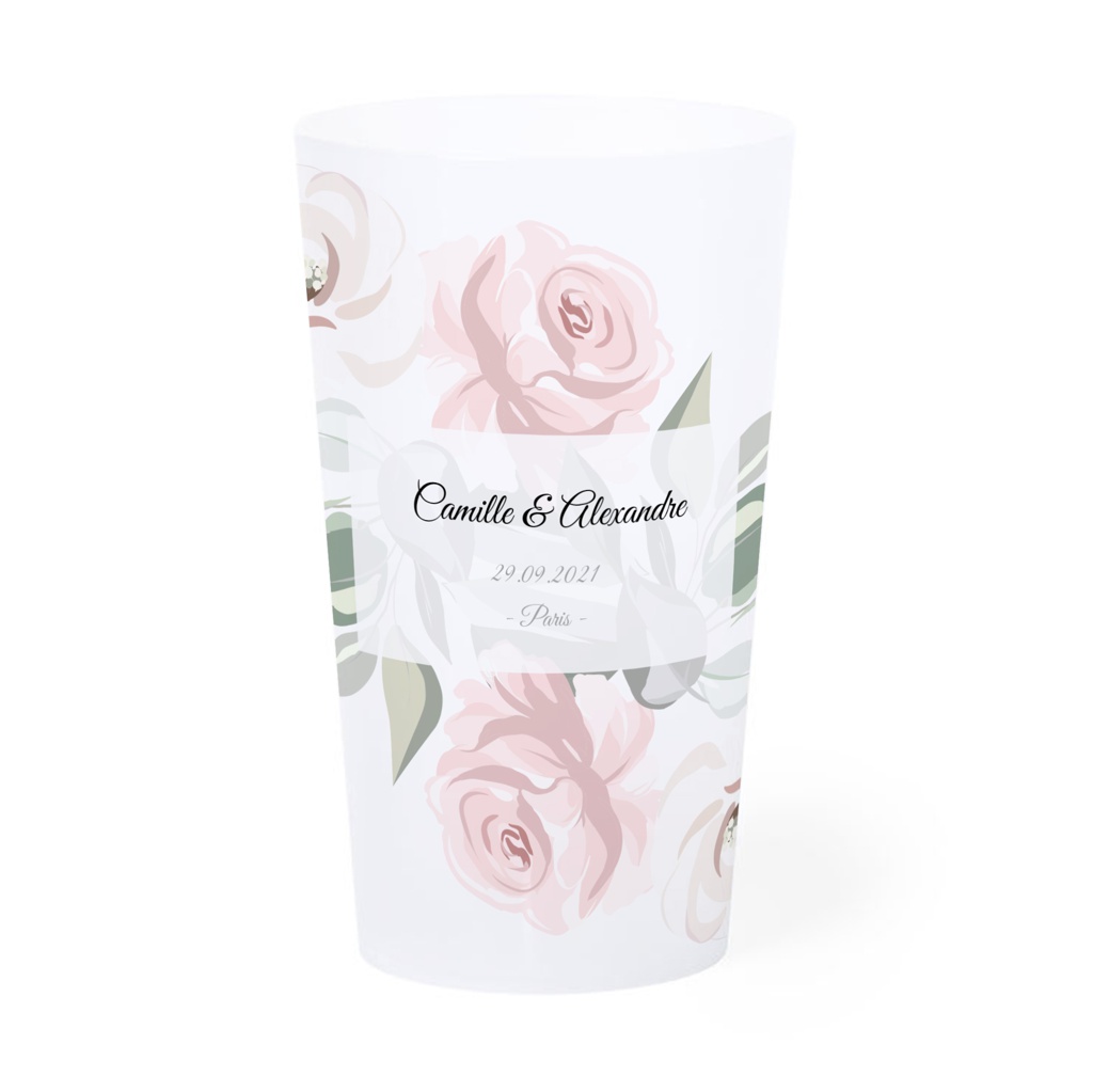 Customized wedding goblet 33 cl - Andromache