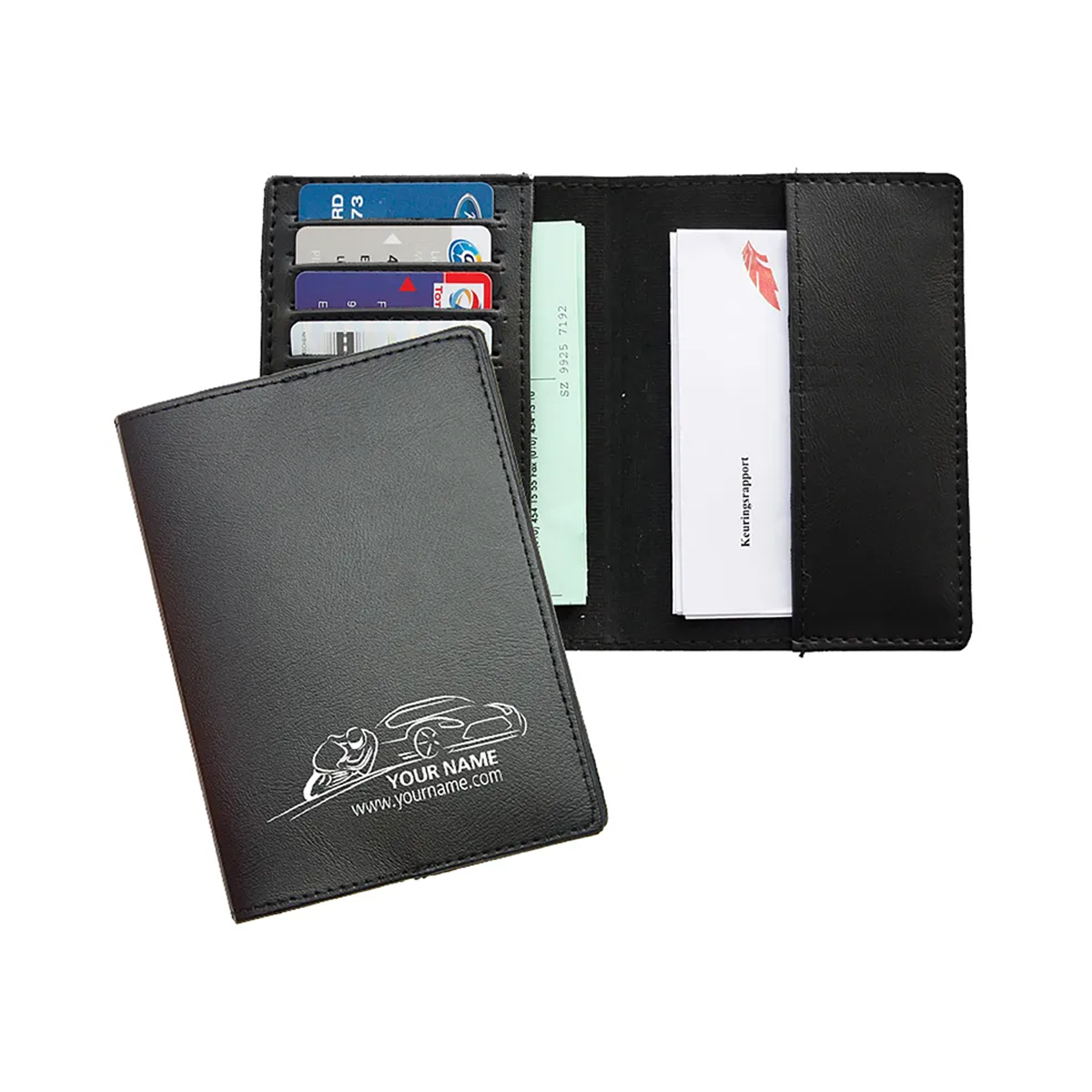 LuxeCard Holder - North Birkdale printed with logo