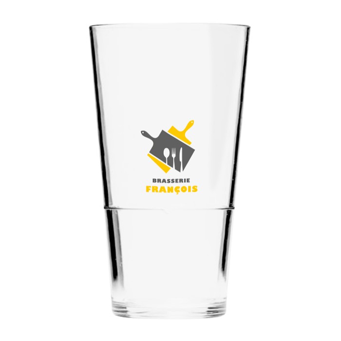 Customized beer glass (30 cl) - Aaron
