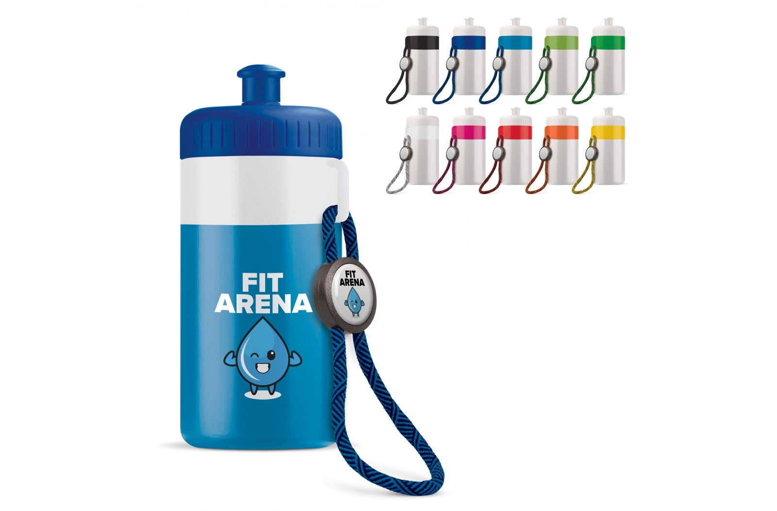 Ergonomic Leak-Proof Sports Bottle 500ml - Tarrant Hinton