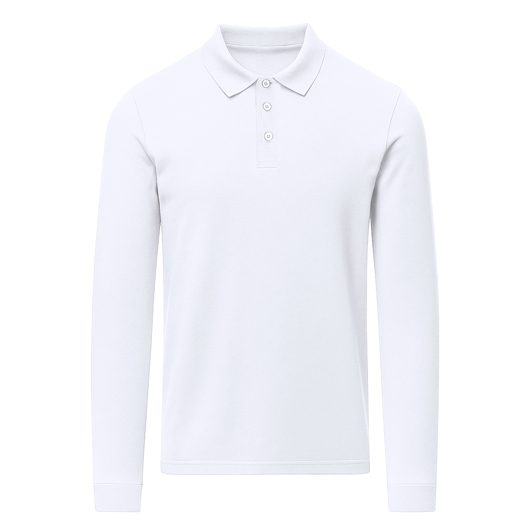 Adult White Polo Shirt Charlot
