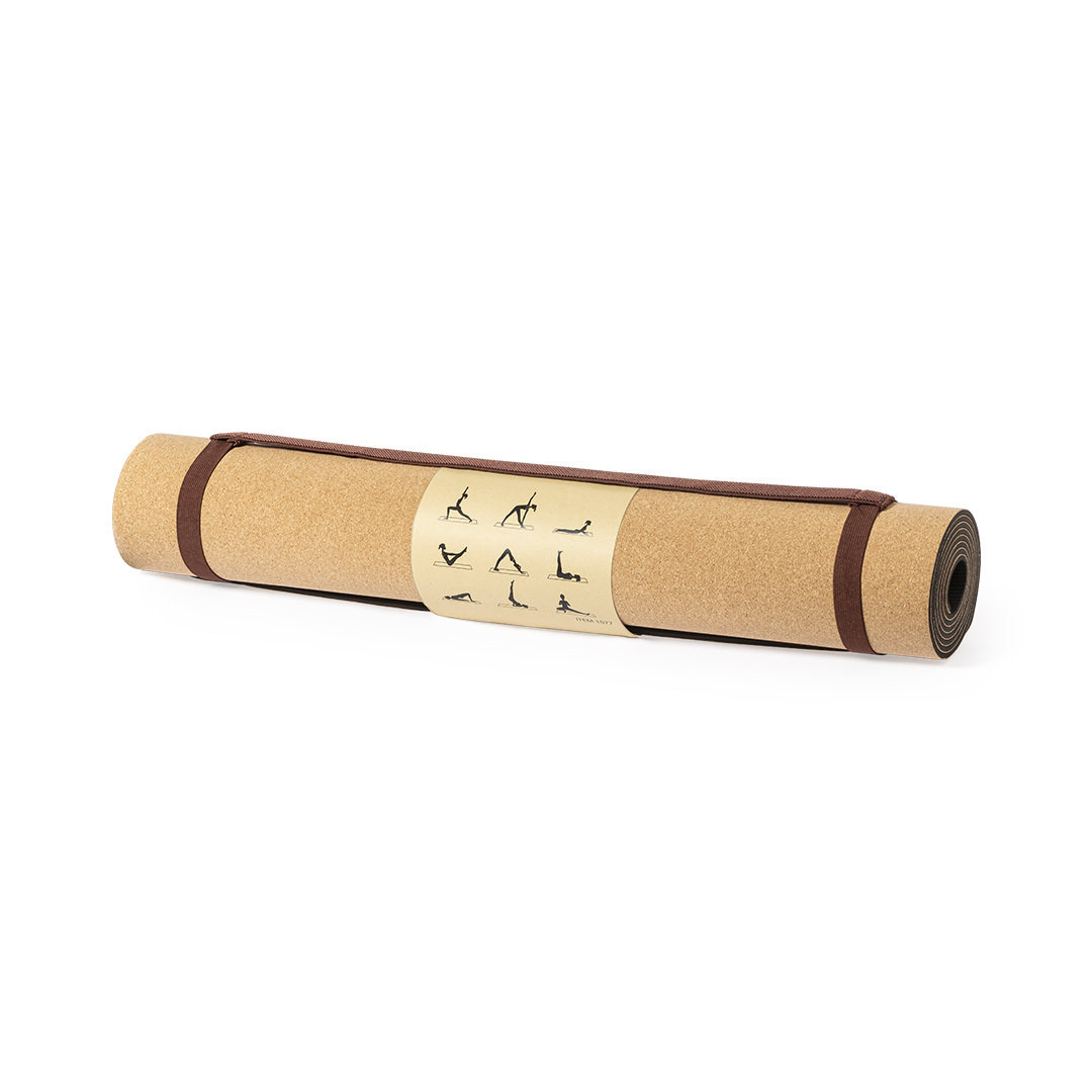 Natural Cork Non-Slip Yoga Mat - Minley