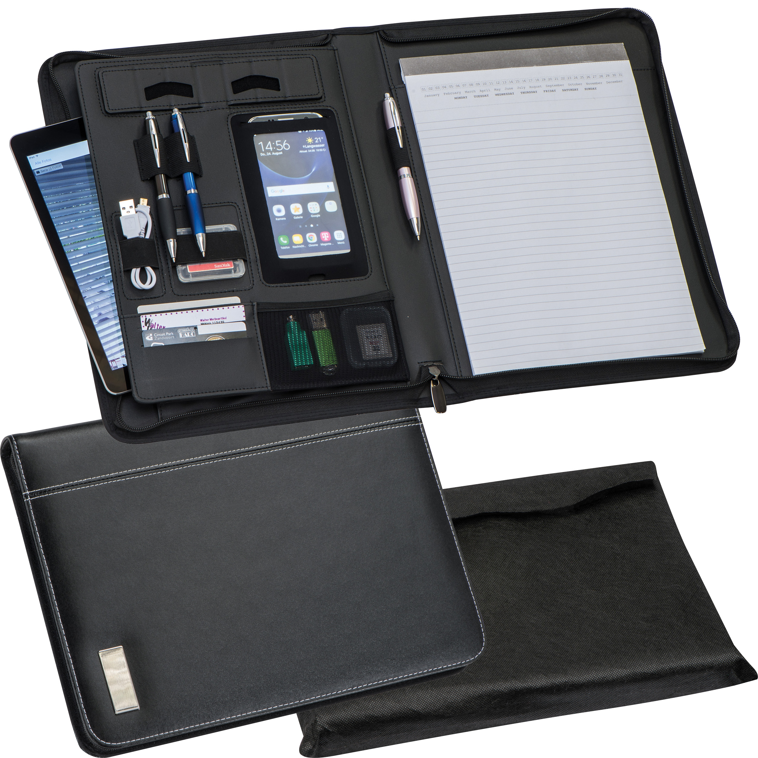 Executive Leather Portfolio - Crickhowell - East Sutton