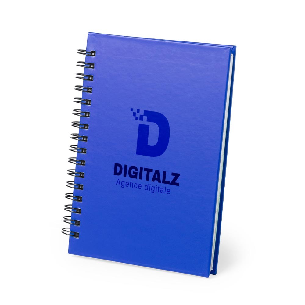 Ring notebook made of soft-touch recycled cardboard - King's Lynn