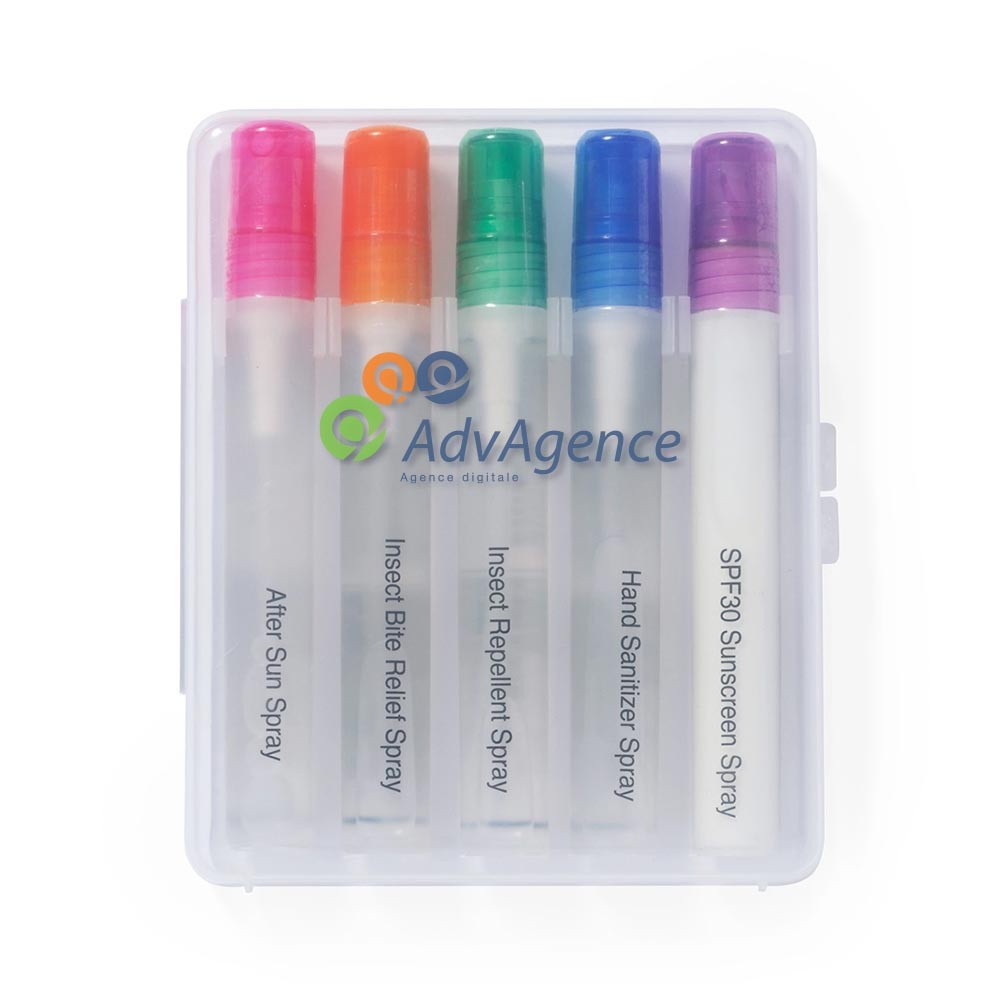 Sonnenpflege-Kit - Burgau bedrucken mit Logo