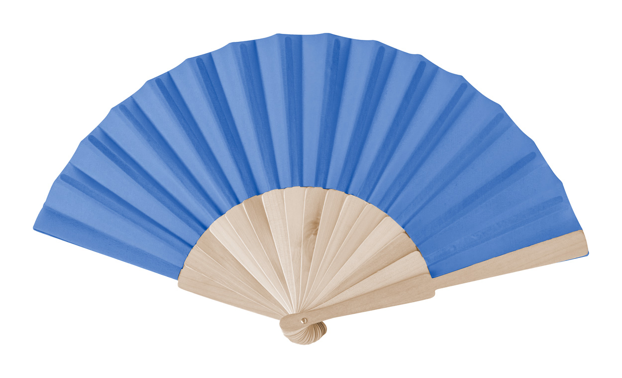 BreezeCraft Hand Fan - Wickham Market printed with logo