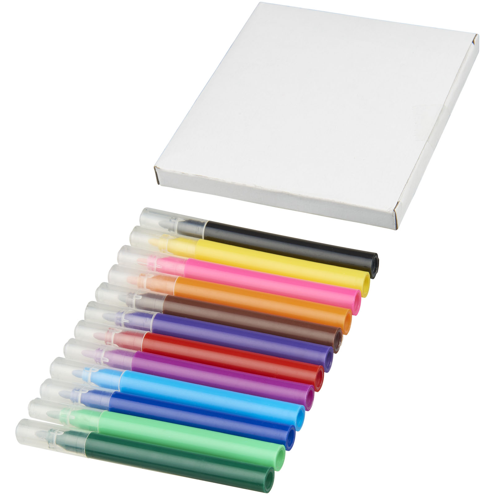 Set of Colored Markers in a Gift Box - Coppull