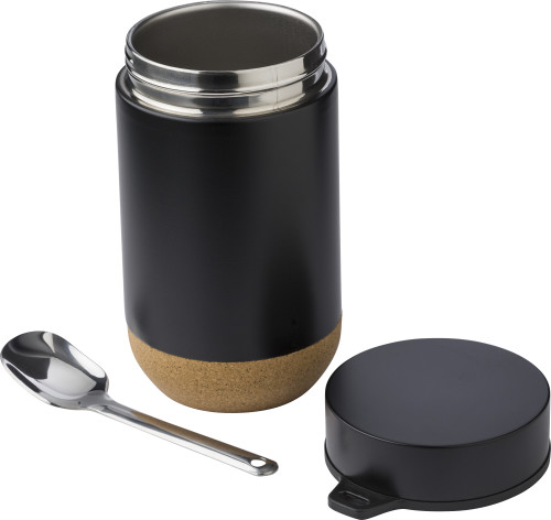 Stainless Steel Cork Lunch Pot - Little Eaton - Richmond upon Thames