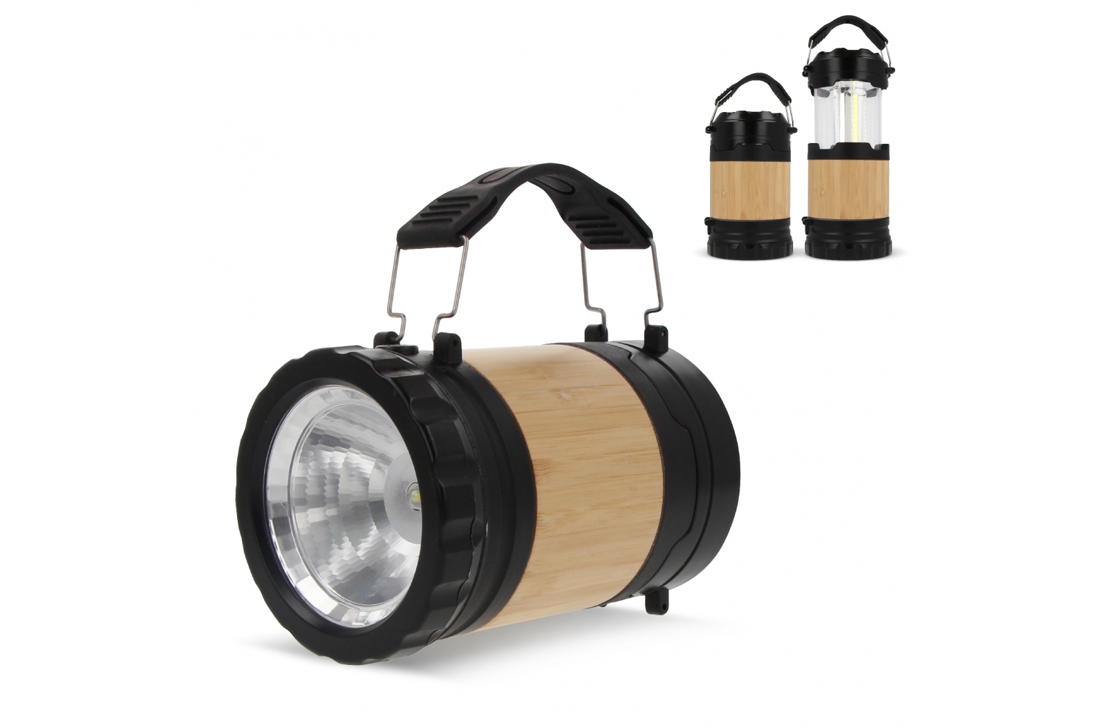 ABS and Bamboo Lantern and Torch - Kirkdale