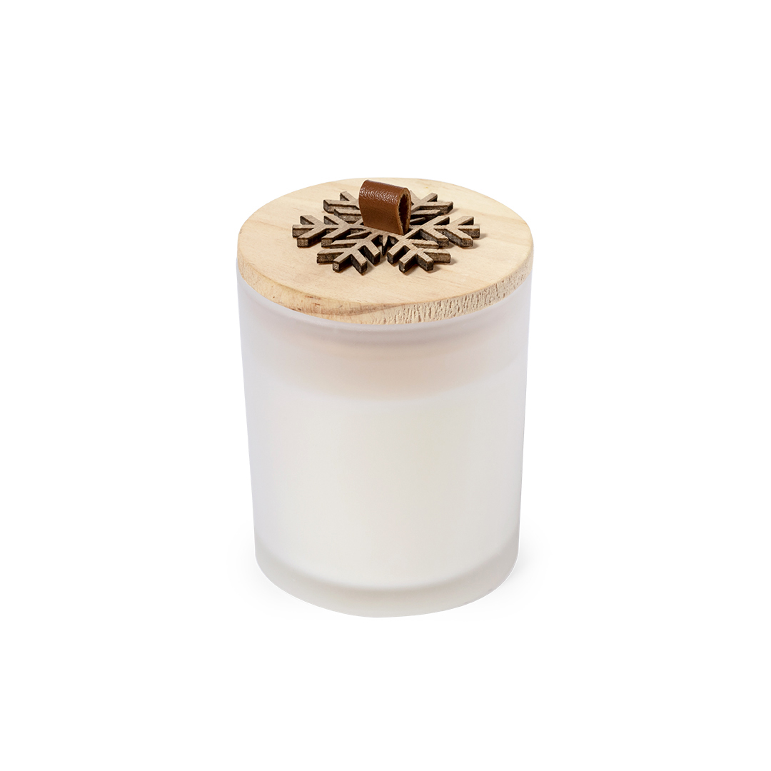 Vanilla-scented candle perfect for the winter season - made by Langton Herring - Gatwick