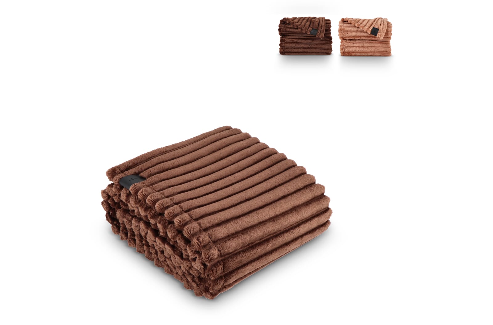 Sagaform Esther recycled fleece blanket 130 x 170 cm