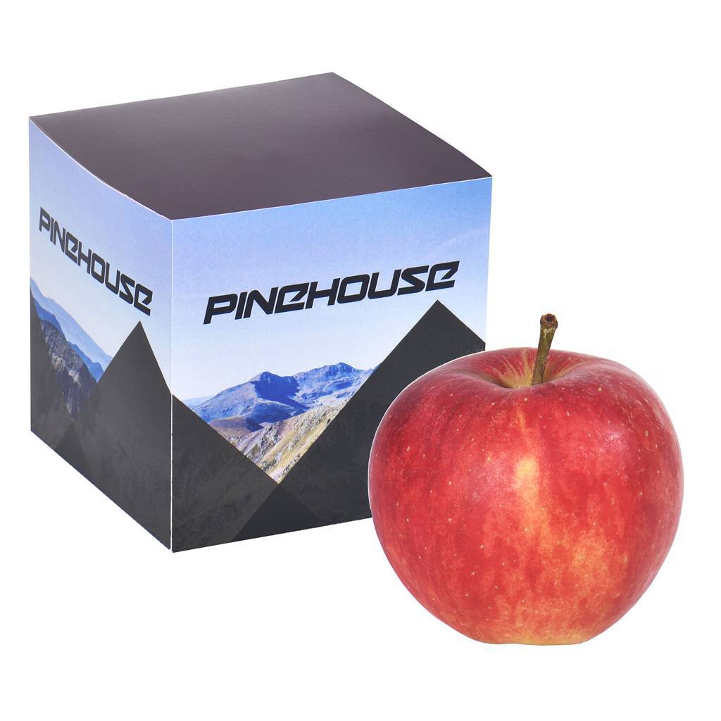 Apple in box