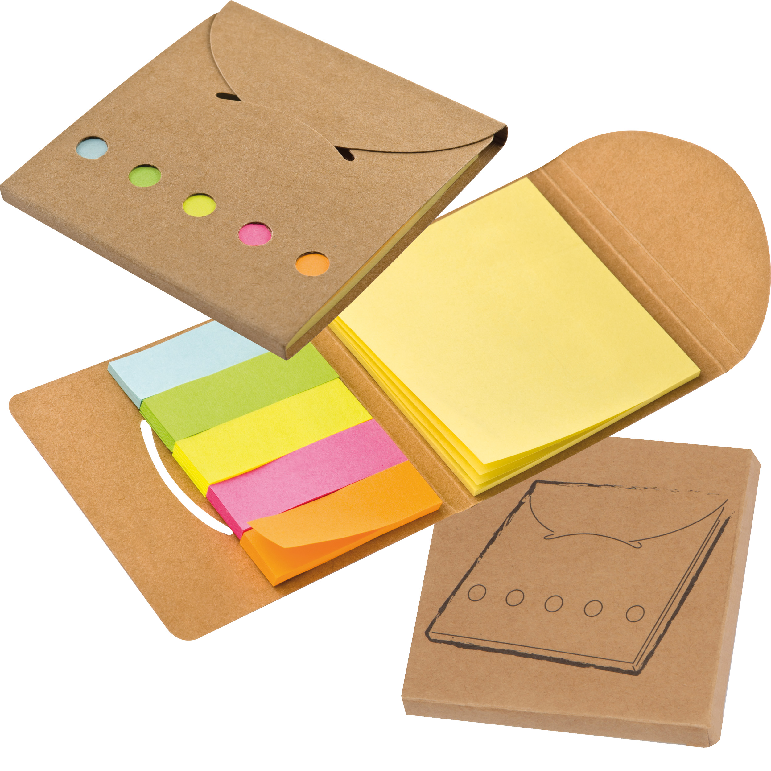 Broadstone Branded Sticky Marker Set - Alfriston
