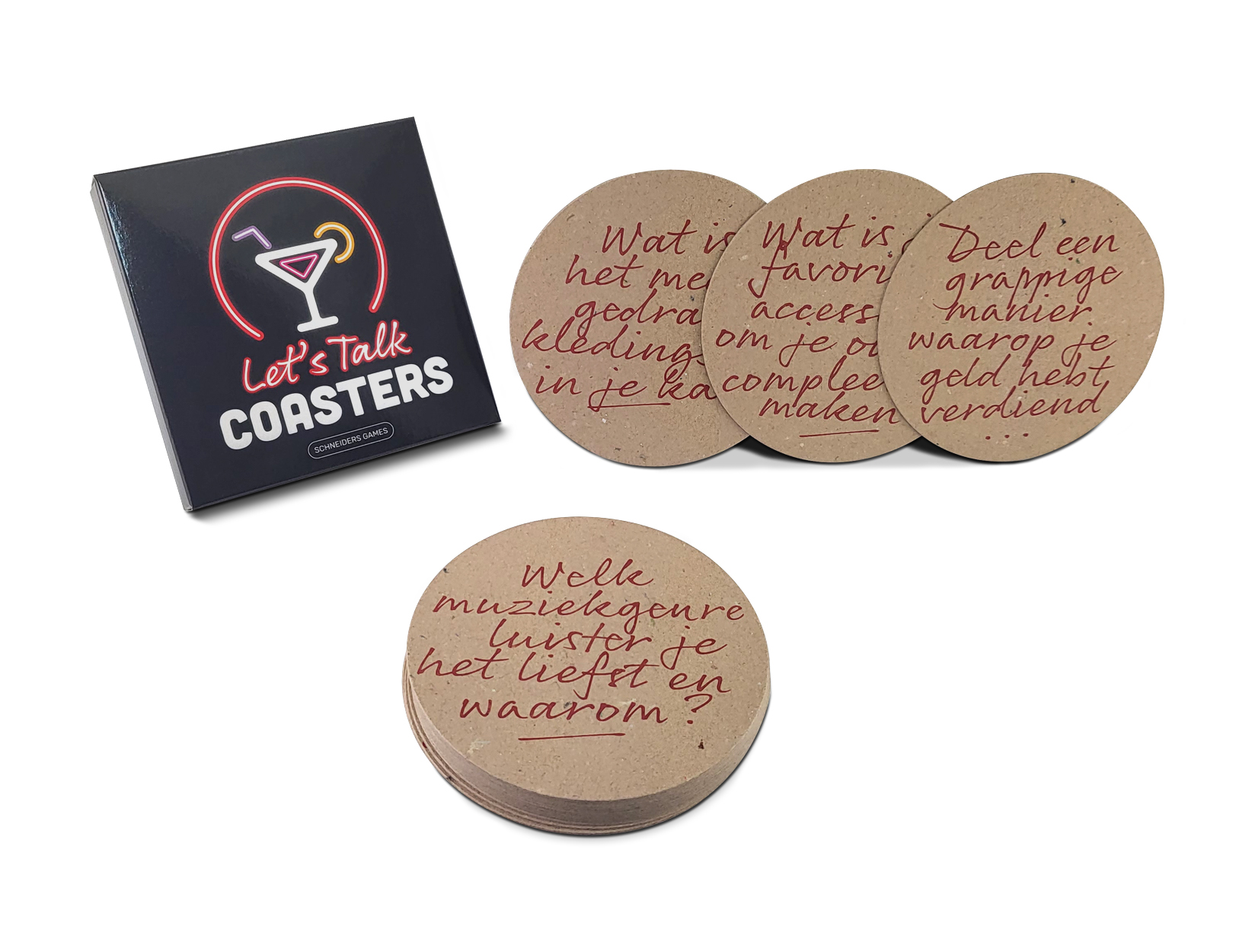 Let's Chat Coasters - Bury St Edmunds