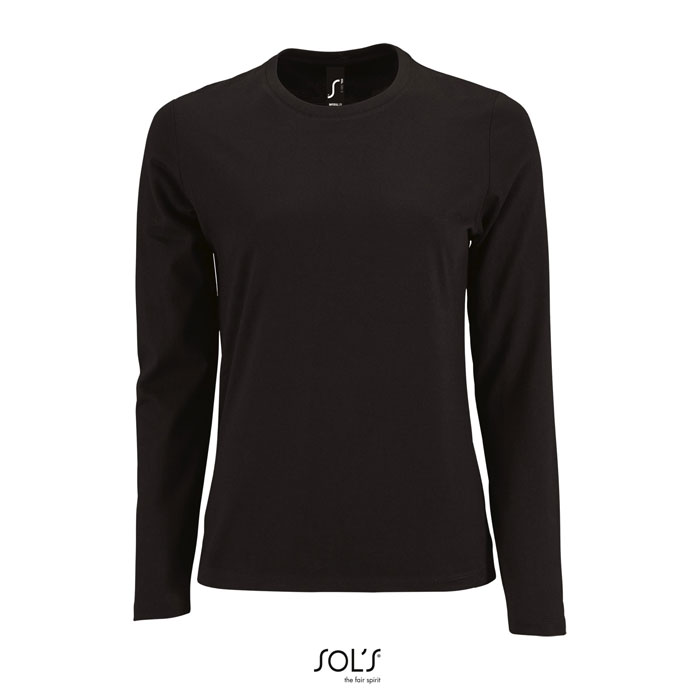 SOL'S IMPERIAL LSL Women's Long-Sleeved T-Shirt - Pilton