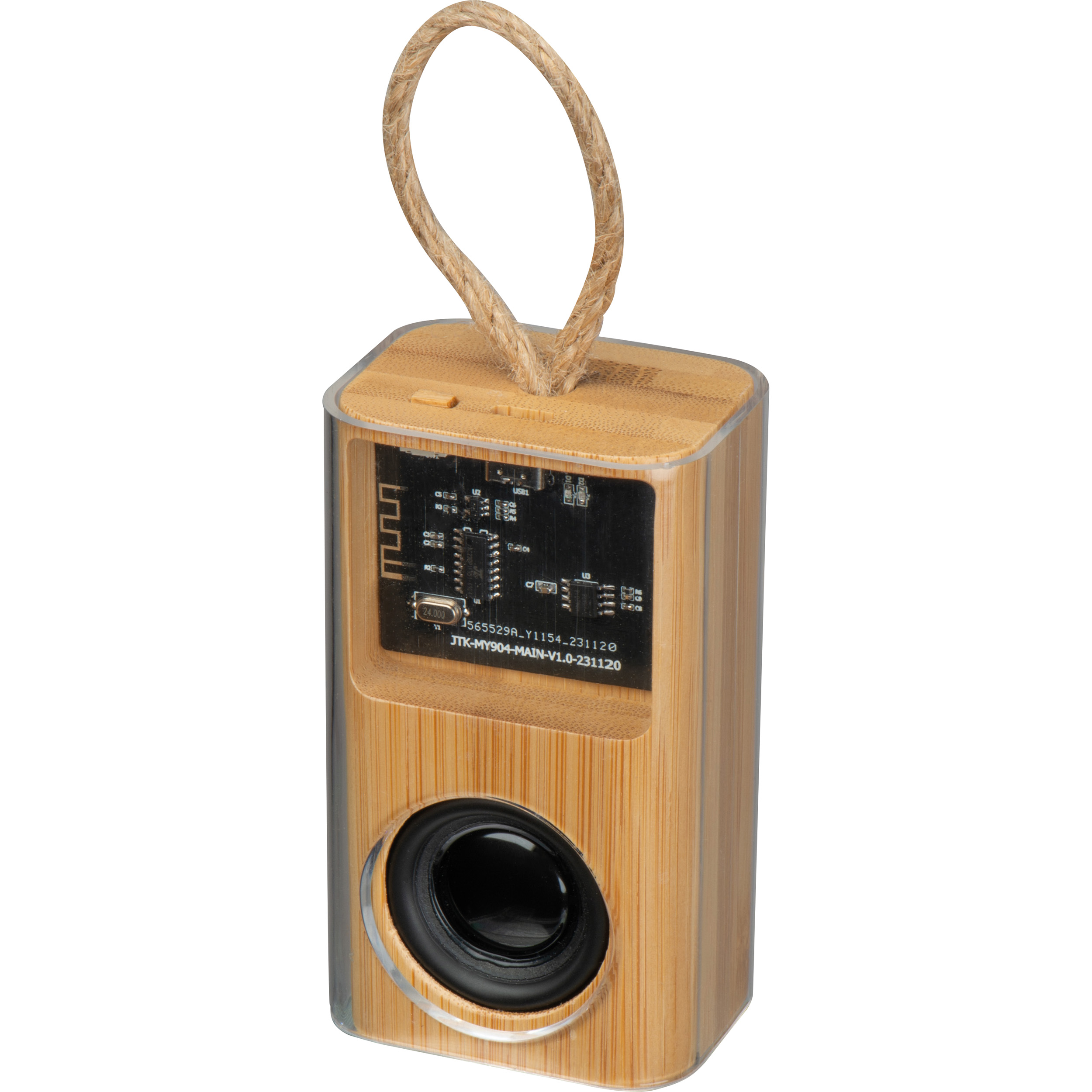 Transparent casing Bluetooth speaker - Doddington