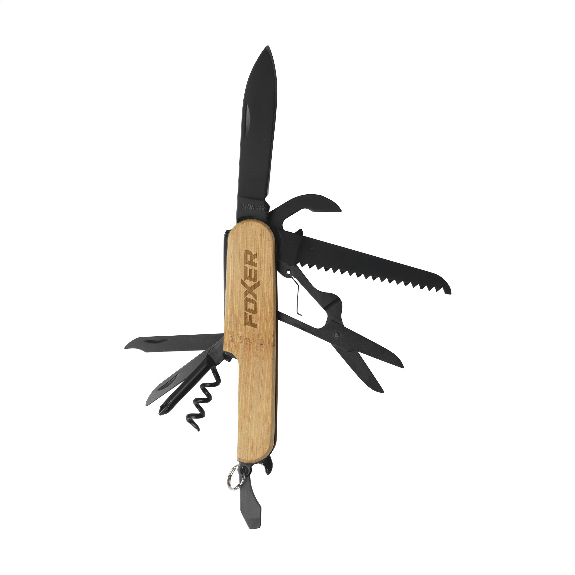 Bamboo Forge Multitool - Verwood bedrukken met logo